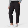 32 DEGREEES Women's Ultra Comfy Everyday Pants| Adjustable Drawstring | 4-Way Stretch | Modern-Fit | Office, Black, Medium view 2