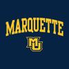 AL03 - Marquette Golden Eagles Arch Logo Long Sleeve T Shirt - Medium - Navy view 3