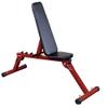 Best Fitness Folding Weight Bench (BFFID10R) For Barbell and Dumbbell Exercises, Strength Training Home Gym Equipment For Bodybuilding, Heavy Weightlifting, Incline & Decline Workouts view 1