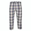Boxercraft 100% Cotton Flannel Pajama Pant With Pockets - Updated Mens Fit Harley, Natural Indigo-L view 1