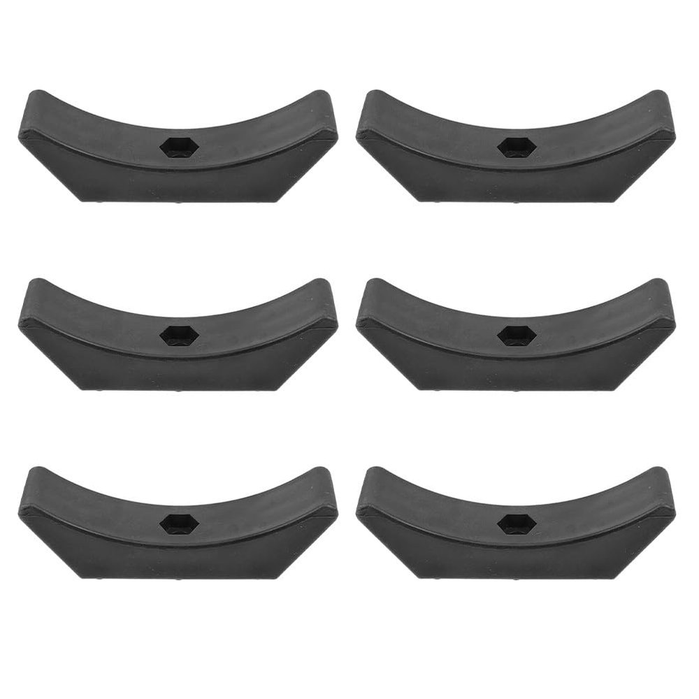 Dumbbell Saddles: 6pcs Floor Jack Dumbbell Rack, Replacement Holder, Cradles Stand for Weight Exercise
