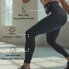 CompressionZ Women's Compression Leggings High Waisted Performance Shaping Gym, Pilates, Travel, Yoga, Workout Pants W/Pockets Olive Brown XX-Large view 3