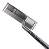 Bell II H-410 Half-Offset CNC Milled Oversize Blade Golf Putter + Winn 15" Counter-Balance Grip (Left, 34) view 3