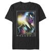 Marvel Classic Neon Thano Men's Tops Short Sleeve Tee Shirt view 1