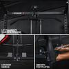 Titan Fitness T-2 Series 83" LAT Pulldown and Low Row Attachment, Plate-Loaded 300 LB Capacity, Space Saving Rack Mounted LAT Pulley Tower, Includes LAT Pulldown and Low-Row Handle view 4
