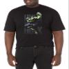 Marvel Big & Tall Classic HULKIN Men's Tops Short Sleeve Tee Shirt, Black, 4X-Large view 1