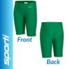 Sporti Boys' Swim Jammers Compression Jammer Swimsuit, Chlorine-Resistant Lycra Xtra Life, UPF 50+ Long-Lasting Athletic Swimming Shorts, Flatlock Seams & Drawstring for Training - Green - 26 view 4
