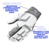 Bionic Women's ReliefGrip 2.0 Golf Glove (Silver, X-Large, Left) view 3