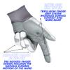 Bionic Women's ReliefGrip 2.0 Golf Glove (Silver, Large, Right) view 4