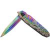 Snake Eye Tactical Assist Heavy-Duty Pocket Knife | Crusader Knights Design-Handle EDC Camping Knife (4) view 3