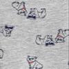 Simple Joys by Carter's Baby Boys' 3-Pack Long-Sleeve Shirts, Grey/Navy/Red Stripes, 12 Months view 3