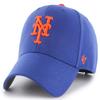 '47 MLB Team Color Home Basic MVP Adjustable Hat, Youth One Size Fits All (New York Mets Blue) view 1