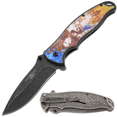 Snake Eye Tactical Assist Heavy-Duty Pocket Knife EDC Camping Knife
