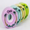 Sure-Grip Oasis Roller Skate Wheels | Suitable for Outdoor Skating | 57mm Wheel with 82A Soft Hardness Wheel - Sold as a Set of 8 wheels (Aqua) view 1