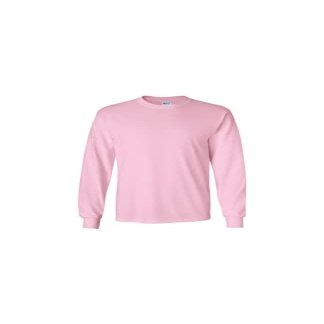 Gildan Long Sleeve Heavy Cotton Shirt(Pink)