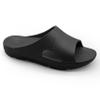 Pure Stride Therapeutic Slides, Orthotic Sandals for Plantar Fasciitis, Metatarsal and Heel Spurs, for Pain Relief and Arch Support of Feet - Black, Womens Size 6 view 1