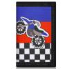 JONYEE RFID Wallet, Cute Cartoon Wallet with Zipper for Kids (Motorcycle) view 1