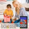 JONYEE RFID Wallet, Cute Cartoon Wallet with Zipper for Kids (Motorcycle) view 4