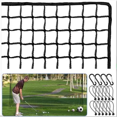Amazgolf Golf Net - 10x25Ft Heavy Duty Ball Netting for Golf, Baseball, Hockey and Chipping Practice