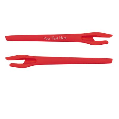 Glintbay Personalized Custom Engraved Earsocks for Oakley Radar EV Series Sunglasses - Red