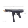 Lancer Tactical Zion Arms R&D Precision Licensed PW9 Airsoft Mod 0-All in One Package (Color Black) view 4
