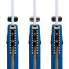 3 Packs Custom Thumb Studs, Replacement Titanium Thumbstuds for Benchmade 535 BUGOUT (Black, Sliver, Blue) view 3