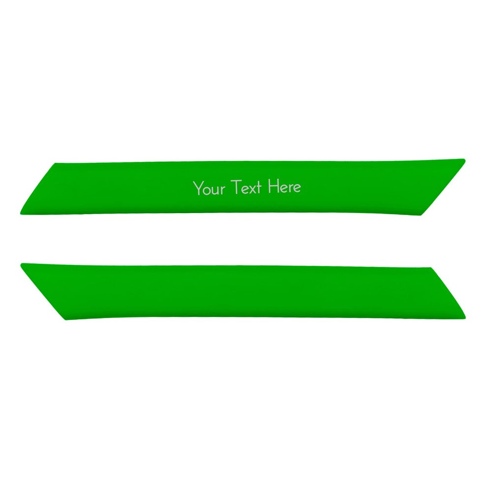 Glintbay Personalized Custom Engraved Earsocks for Oakley Jawbone/Split Jacket/Racing Jacket - Deep Green