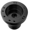 Drive-up Golf Cart Steering Wheel Adapter for Club Car DS Golf Cart-Black view 1