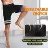 DYUAI Sauna Sweat Shorts for Men Compression Pants Athletic Leggings Workout Sauna suit(WBH7202-01-L) view 3