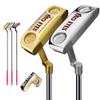 Golf Putter MO Eyes Right Hand Authentic Driver Men's Golf Club Blue/Gold Putters with Line of Sight Large Grip 34'' Golf Putter Rod (Silver) view 2
