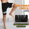 DYUAI Sauna Sweat Shorts for Men Compression Pants Athletic Leggings Workout Sauna suit(WBH7202-07-XL) view 3