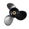 Boatman Boat Aluminum Propeller 9 1/4 x 10 fit Suzuki Outboard Engine DF8A 9.9A 15 20/DT9.9 15 HP,10 Spline Tooth, 9 1/4(Dia)x10Pit view 1