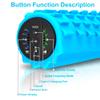 AISIGER Vibrating Foam Roller 5 Vibration Intensities, Next Generation Electric Foam Roller for Muscle Release, Fitness Deep Massage Foam Roller with Bag - Blue view 2