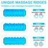 AISIGER Vibrating Foam Roller 5 Vibration Intensities, Next Generation Electric Foam Roller for Muscle Release, Fitness Deep Massage Foam Roller with Bag - Blue view 4