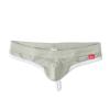 Faringoto Seamless Free Breathing Men's Smooth Ice Silk Thong Men's Underwear Grey view 1