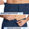 TACVASEN Golf Shorts Men Waterproof Quick Dry Outdoor Cargo Hiking 10" Inseam Stretch Casual Summer Royal Blue Shorts with Zipper Pockets view 4