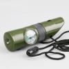 QLBHSD Emergency Whistle Survival Loud,Emegency Whistle with Lanyard, WhistleMagnifying Glass, Lamp, Compass, Thermometer, Reflector, Sealed Tube for Climbing, Expedition, Exploration view 1