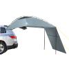 Coastrail Outdoor Car Canopy Sun Shade with Side-Wall, SUV Awning Car Rear Tent Portable Camping Shelter for Tent Campers, Sun Shelter Attach to Truck Van RV Jeep,Grey,Extra Large view 1
