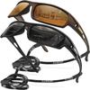AWGSEE Polarized Sports Sunglasses for Men 100% UV Protection Wrap Around Unbreakable Sun Glasses for Fishing Driving view 1