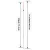 HNZMDY 30 Inch Archery Aluminum Arrows 500 Spine Hunting Target Practice Arrow with 100 Grain Removable Field 4" Turkey Feather for Recurve Bow & Compound Bow (12 pcs, Red) view 3