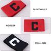 4pcs Captain Armband Captain Band Basketball Accessory Wear-Resistant Basketball Band Soccer Supply view 2