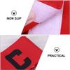 4pcs Captain Armband Captain Band Basketball Accessory Wear-Resistant Basketball Band Soccer Supply view 3