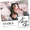 Hard Hat Chin Strap 2pcs Hat Chin Strap with Multi-Point Adjustment Replacment view 2