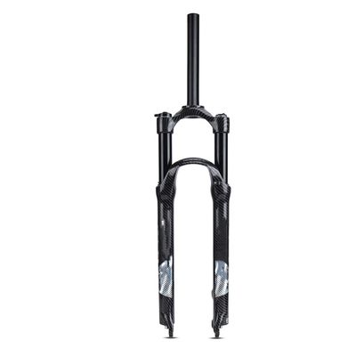 Jejy Bicycle Magnesium Alloy Front Fork 26/27.5/29 Inch, Shoulder Control/Wire Control Mountain Bike Pressure Accessories Suspension Forks (Color : Straight Manual Lockout, Size : 27.5)
