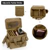 DSLEAF Tactical Gun Range Bag with 3 Pistol Cases, Gun Duffle Range Bag with 12X Magazine Slots and Extra Pockets for Shooting and Hunting view 3