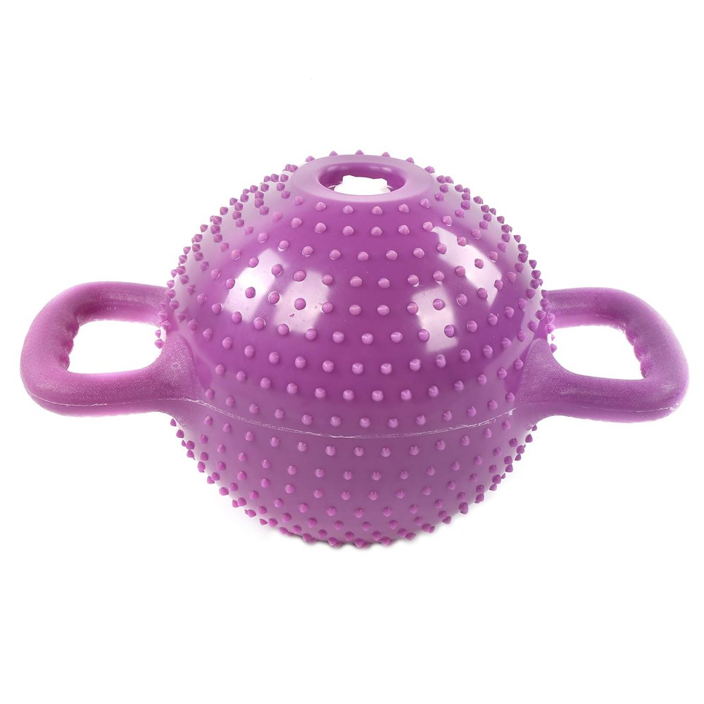Kettlebells, Water Filled Kettlebells Double Ear Handle Slimming Training Equipment Weight Adjustable Sports Tool (Purple)