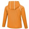 Boys Kids Sun Shirts Fishing Size 10 SPF UV Rash Guard Long Sleeve Hoodie Thumbhole Quick Dry Athletic Water Hiking Camping Orange view 4
