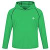 AODULO Youth Fishing Shirts UV Sun Shirts Rash Guard Quick Dry Long Sleeve T Shirts Kids Hoodies for Workout Thumbholes Apple Green view 3