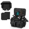 DSLEAF Tactical Pistol Range Bag with 4 Pistol Cases, Padded Gun Duffle Range Bag with 16X Magazine Slots and Extra Pockets for Ammo and Essentials (Patent Design) view 2