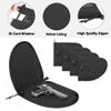 DSLEAF Tactical Pistol Range Bag with 4 Pistol Cases, Padded Gun Duffle Range Bag with 16X Magazine Slots and Extra Pockets for Ammo and Essentials (Patent Design) view 3